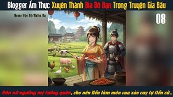 Blogger Ẩm Thực Xuyên Thành Bia Đỡ Đạn Trong Truyện Gia Đấu